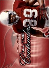 2002 Playoff Contenders All-Time Contenders #AT14 David Boston - FB
