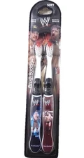 WWE Brush Buddies Toothbrushes John Cena Daniel Bryan Soft Bristles 2 Pack 