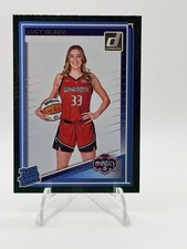 2025 Donruss WNBA #97 Lucy Olsen Green Shimmer