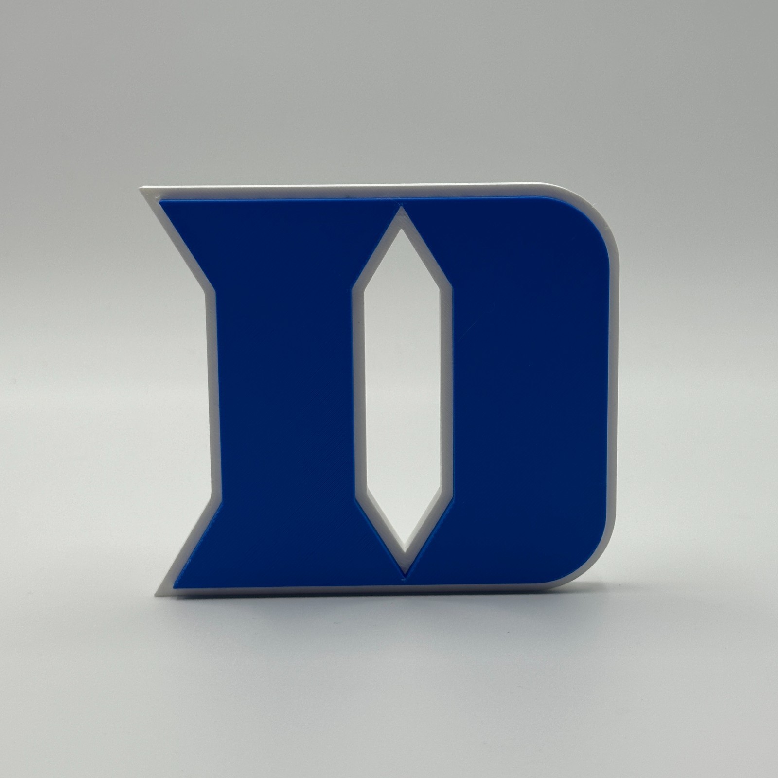Duke Blue Devils 3D Logo Sign Desk Decor Shelf Sitter NCAA Fan Memorabilia