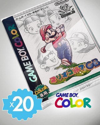 Lot De 10 étuis De Protection Pour Game Boy Color - Neufs Sous Blister