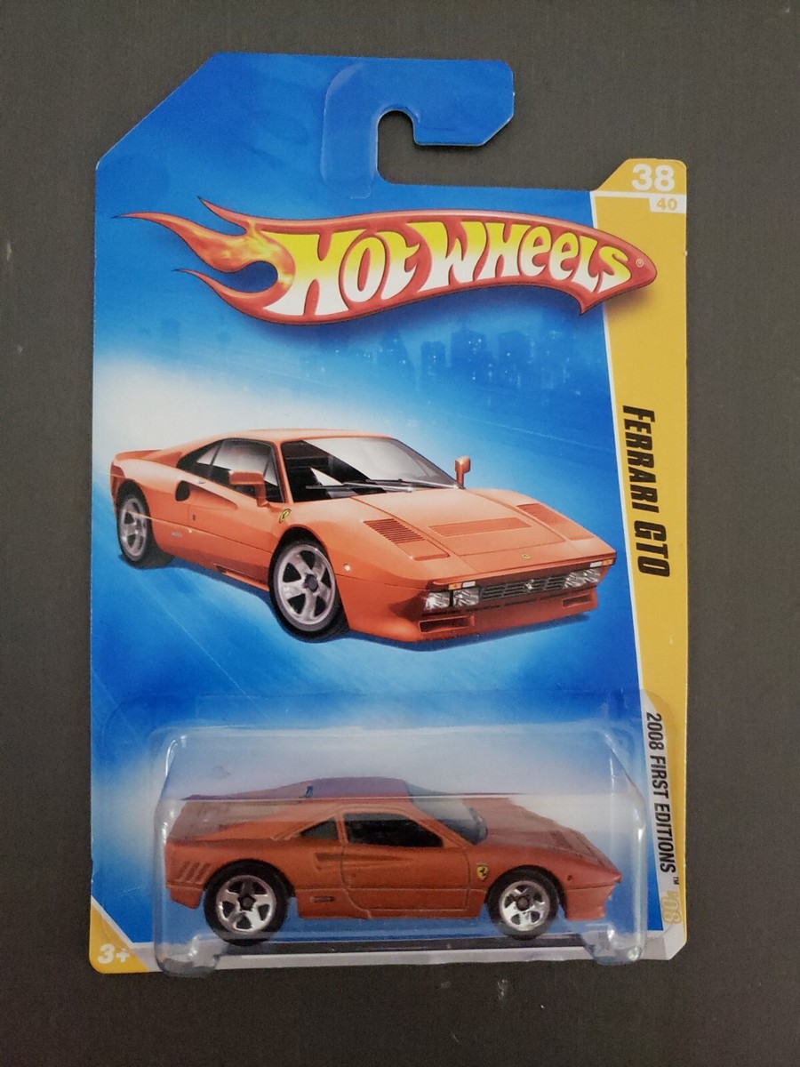 ミニカー Hot Wheels THE HOT ONES FERRARI GTO Hot Wheels The Hot Ones Chase Redline Ferrari GTO Red
