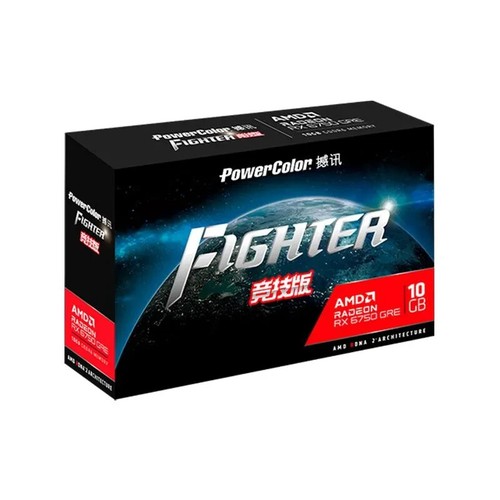 PowerColor AMD Radeon RX6750 GRE Fighter 10GB GDDR6 Graphics card - Picture 3 of 5