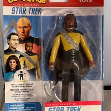 Star Trek Next Generation Worf Bendyfigs 7" Action Figure