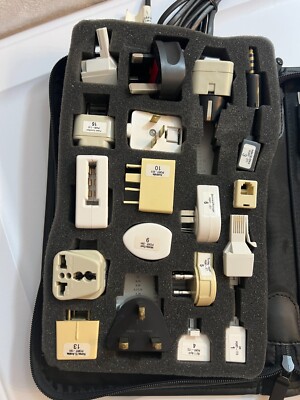Lot of 17 Port Surelink Travel Connection Acces Pack Asia Pacific Middle East