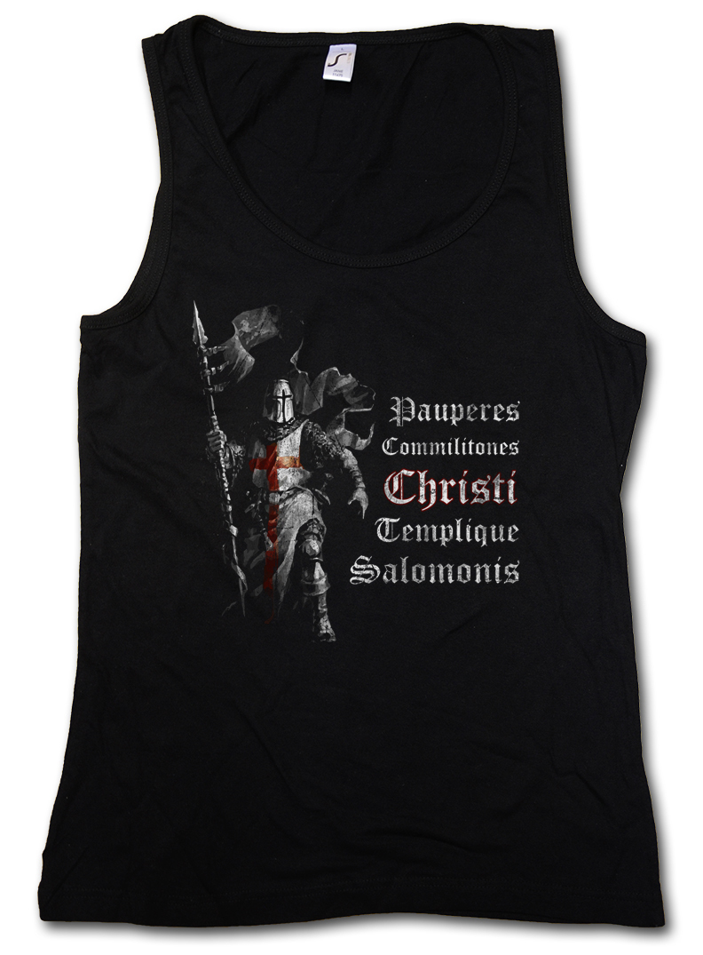 TEMPLAR I WOMAN TANK TOP Cross Knight Ordo Crusade Crusader-image