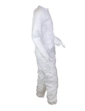 (25/Cs) KIMTECH A5 Sterile Cleanroom Disposable Coveralls Size 3XL White 88805