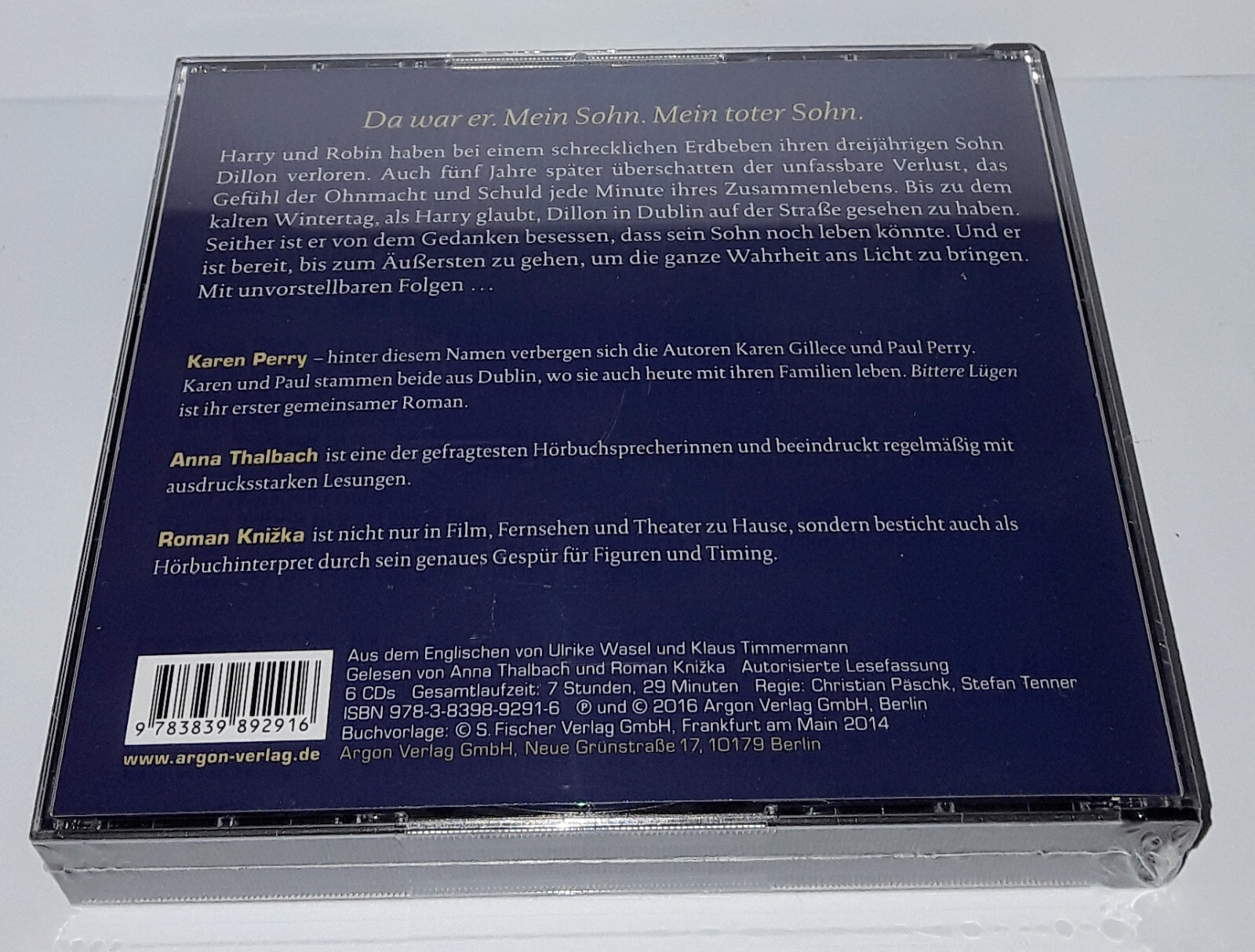 Thumbnail - Bittere Lügen Von Karen Perry - Hörbuch Auf 6 Cd´s - Neu & Ovp