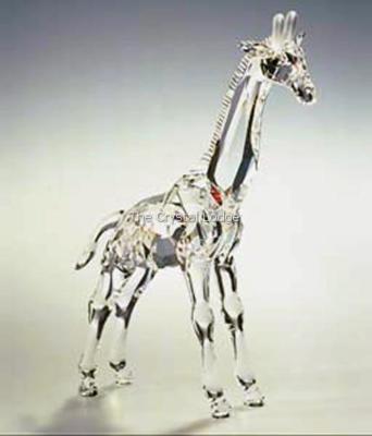 SWAROVSKI CRYSTAL GIRAFFE BABY 236717 MINT BOXED RETIRED RARE