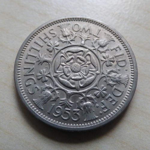 Elizabeth II Florin / Two Shillings Coins Choose your date 1953 - 1970 - Picture 7 of 60