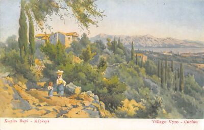 Greece - CORFU - Village of Viros (Vyro)  - Publ. G. Aspiotis
