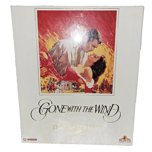 Gone With The Wind Special Deluxe Edition VHS Hi-Fi New Sealed MGM-Watermarked - 第 1/4 張圖片