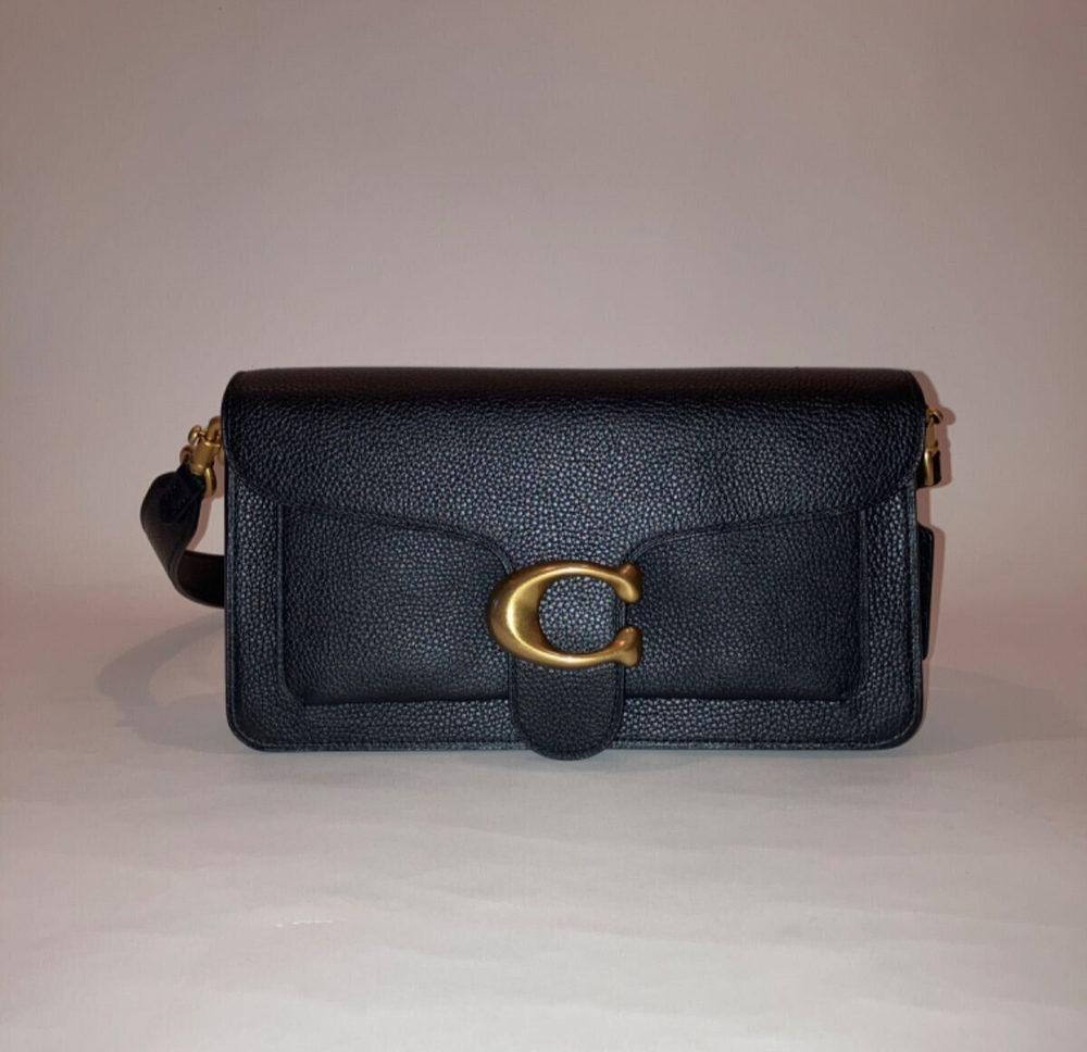COACH Tabby 26 73995 Shoulder Bag Crossbody Black Leather Outlet New JP