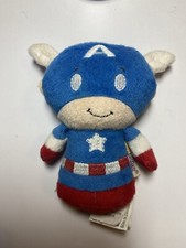 Hallmark Marvel Captain America Itty Bittys Small Stuffed Plush Collectible Toy