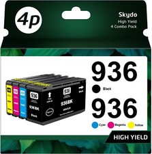 936XL 936 Ink Cartridges Combo Pack Replacement For HP Ink 936XL Black And 936 C