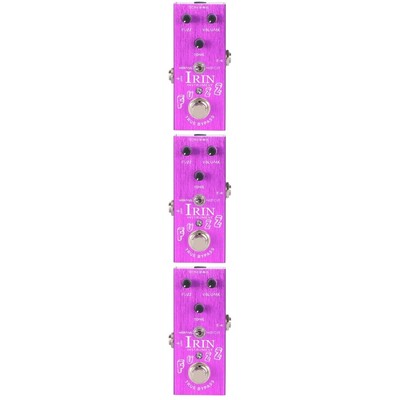 3 Sätze Delay Pedal Distortion E-Gitarre Pedal Analog Delay Gitarreneffekt