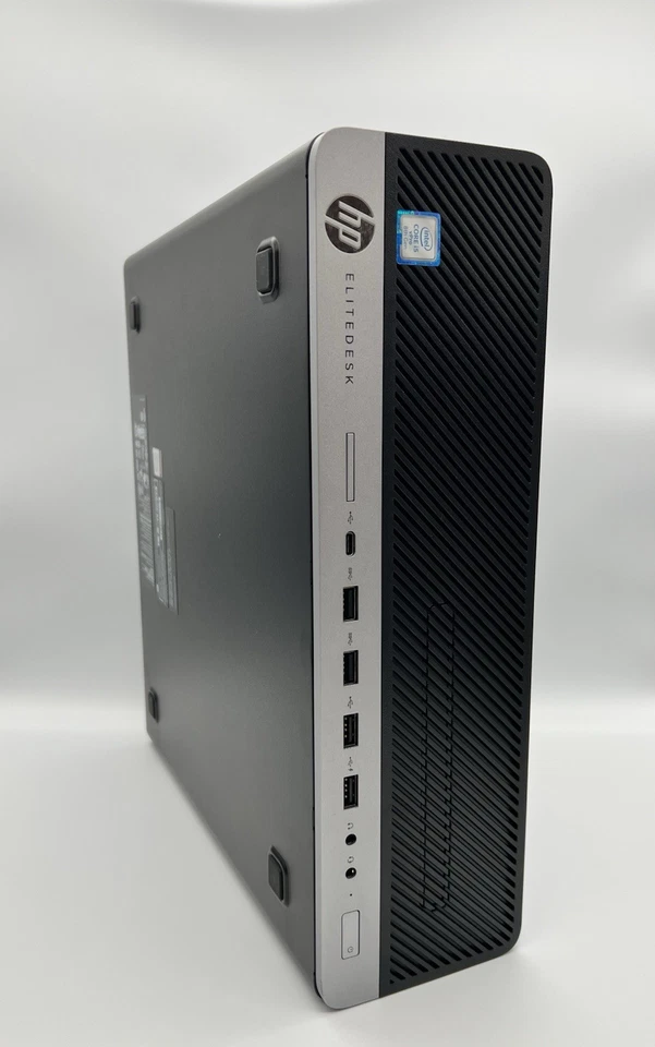 HP EliteDesk 800 G4 W11 SFF i5-8500 6 x 3 GHz 8 GB RAM 256GB NVME SSD Desktop PC - Bild 2 von 4