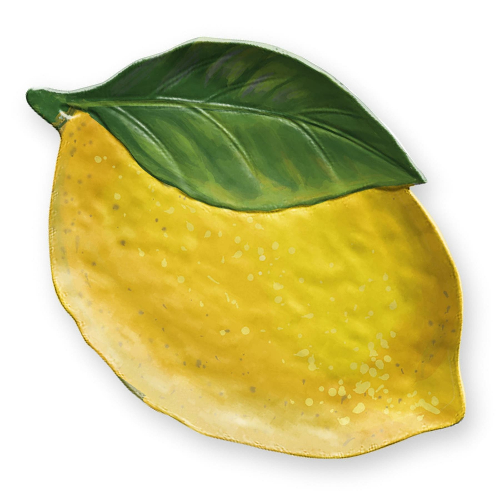Epicurean Lemon Fresh Outdoor/BBQ/Dinner Party–Melamine Figural Platter