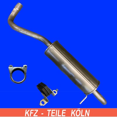 ENDSCHALLDÄMPFER SEAT IBIZA IV (6J5, 6P1) (6J1) (6J8)  1.2 TDI  1.6 TDI  1.9 TDI
