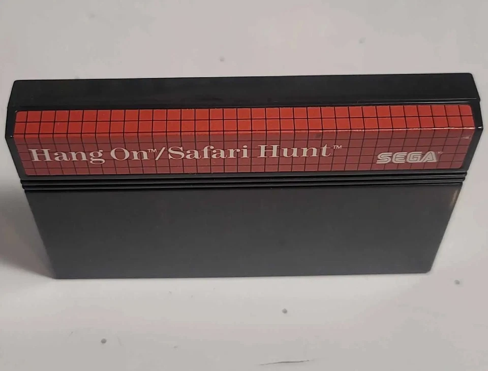 Hang-On / Safari Hunt (Sega Master)No Manual, Untested - Image 4 of 4