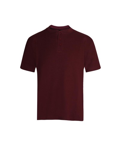 UrbanFit Mens Henley T-Shirt Short Sleeve Waffle Knit Top casual shirt (2310) - Picture 23 of 23
