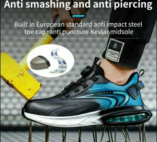 Leichte Sicherheit Turnschuhe Stiefel Schuhe Stahlkappe Herren Damen Arbeitsstiefel UK - Bild 8 von 39
