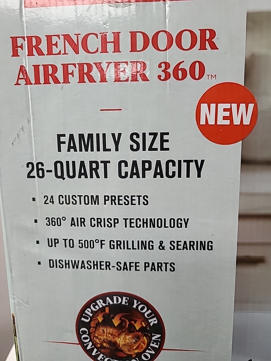 Emeril Lagasse 26 QT Stainless Steel Air Fryer 360 Family Size FREE SHIPPING eBay