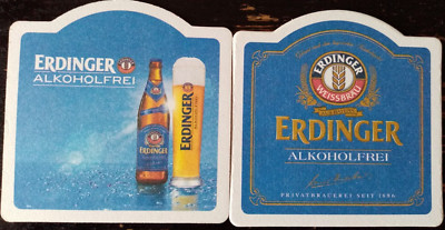 Beer mat Erding Erdinger Weissbräu-Erdinger alcohol-free (1)