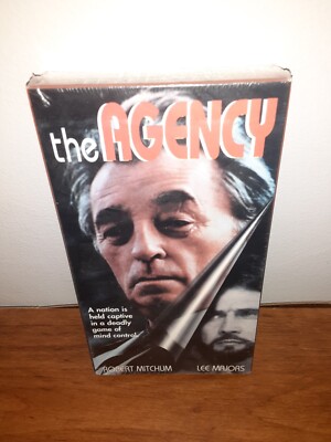 THE AGENCY Robert Mitchum VHS Lee Majors NEW Sealed
