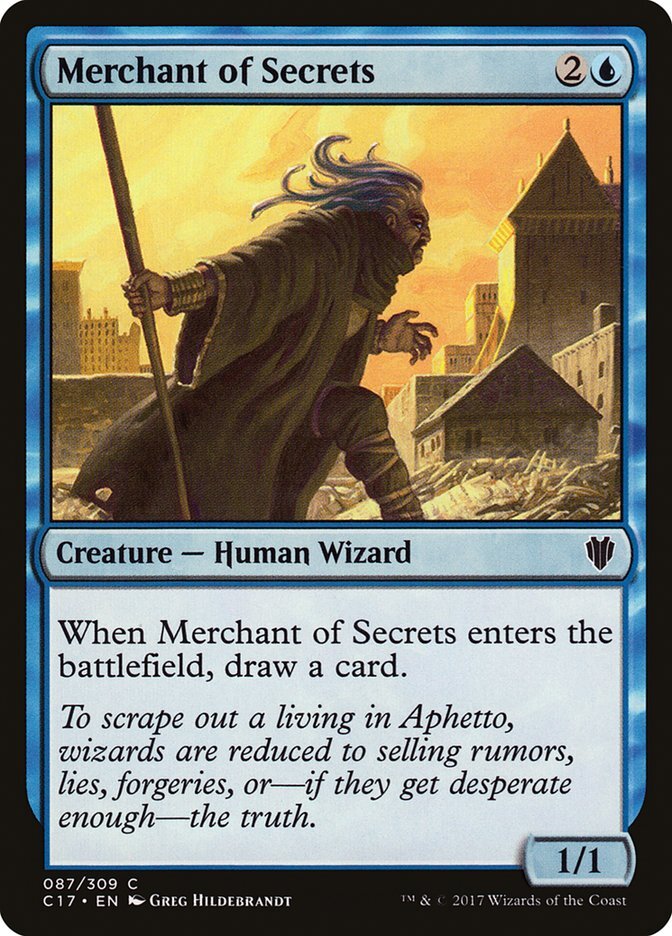 Merchant of Secrets [Commander 2017] Magic MTG | eBay
