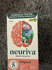 NEURIVA Brain Health Concentration Focus Memory 30 ct Exp 2026