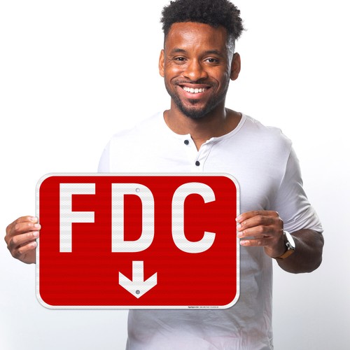 FDC Pfeilschild nach unten, roter Hintergrund, - Bild 33 von 85
