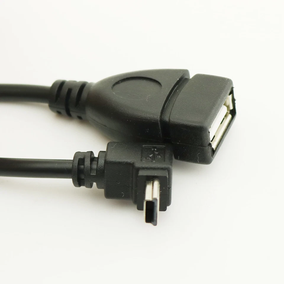 1x USB 2.0 A Female To Mini USB 5pin Male Plug Sync Data Cable for Hard Disk MP3 - Image 4 of 4