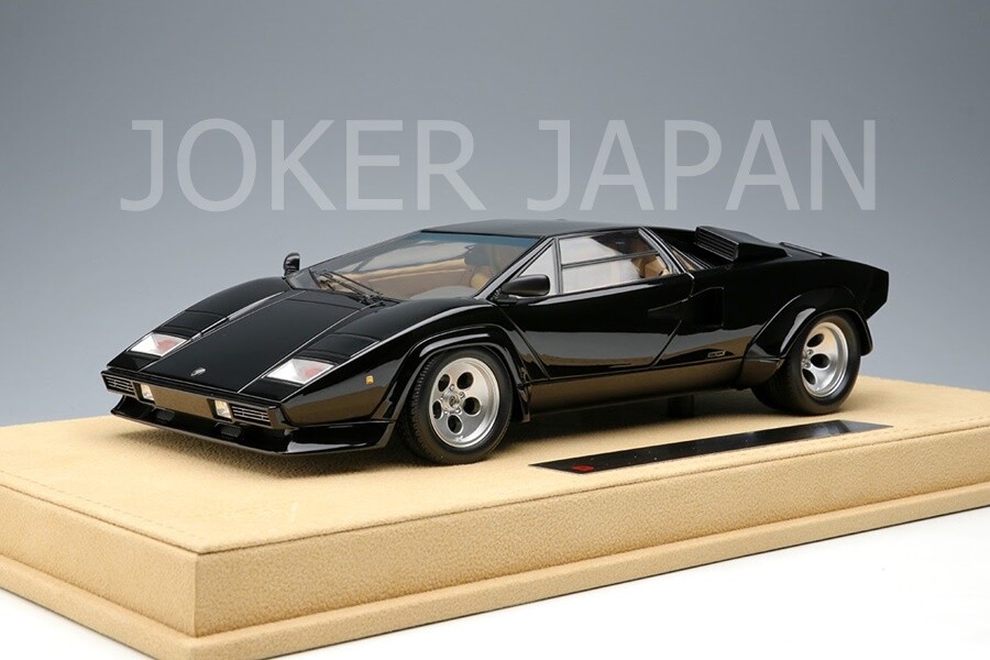 Make Up IDEA 1/18 Lamborghini Countach LP5000 QV 1985 Black