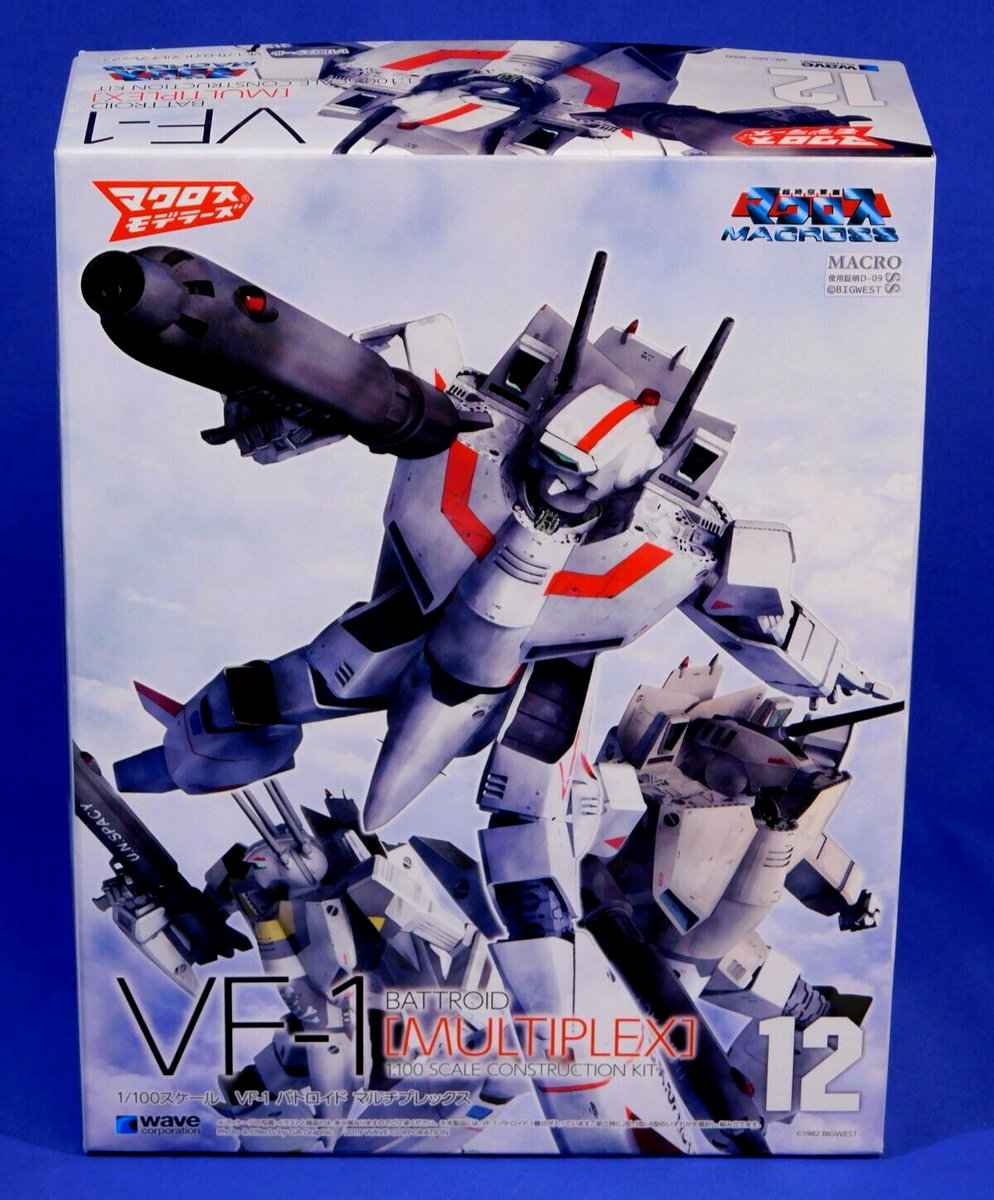 SUPER DIMENSION FORTRESS MACROSS 1:100 VF-1 A, J, S MODEL KIT WAVE