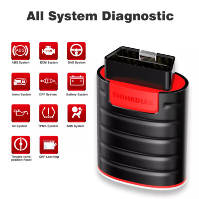 THINKCAR Thinkdiag Full System OBD2 Diagnostic Tool Support Bluetooth iOSAndroid