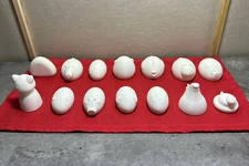 MINI Unpainted Fruits basket Zodiac Figures Set