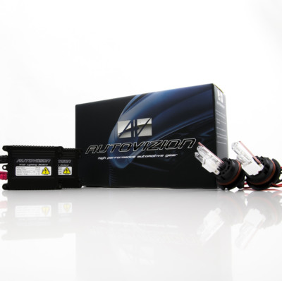 Autovizion 9007 HB5 4300K High/Low OEM Color HID Xenon Super Slim Kit 35 Watts