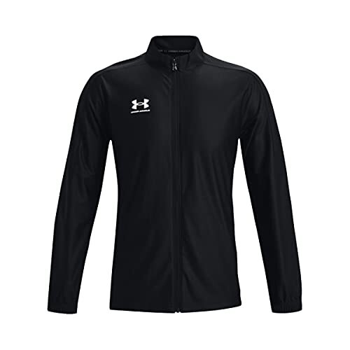 1365412 МУЖСКАЯ СПОРТИВНАЯ КУРТКА UNDER ARMOUR CHALLENGER ОЧЕНЬ БОЛЬШОЙ РАЗМЕР ЧЕРНАЯ 13590₽
