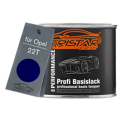 Autolack Dose für Opel 22T Dark Ink Metallic Ocean Blue Metallic 0,5L
