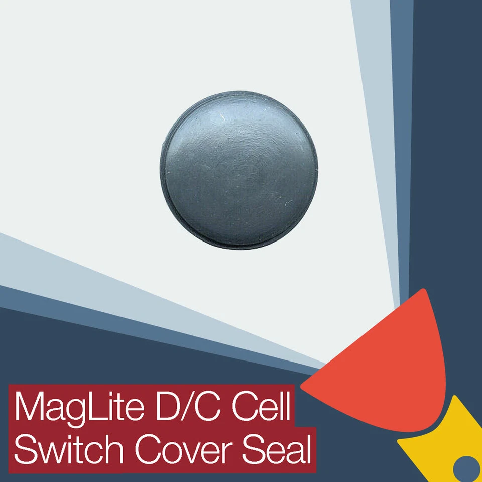 MagLite D/C Cell Replacement Rubber Switch Button Cover Seal