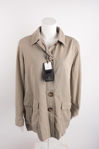 Massimo Dutti Womens Safari Jacket Sz 
