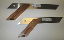 Hedü Nussbaum Gehrmaß m.Messingbeschlag Schmiege Art.Nr.A325  A330 