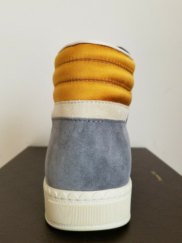 GUCCI ICONIC INTERLOCKING GG LOGO HIGH TOP SNEAKERS 37.5 38 G I LOVE SHOES AUTH - Picture 7 of 9