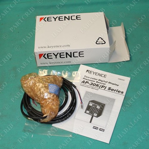 Keyence, AP-34KP, sensor de presión pantalla digital de dos colores Pnuematic Air NUEVO - Imagen 2 de 3