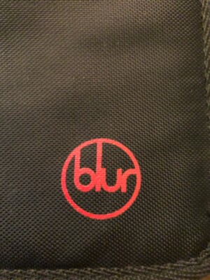Blur CD Wallet Case Zip Up (originally housed the CD singles collection)
