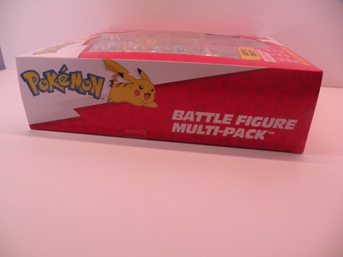 Pokemon Battle Figure Multipack 10pk Pikachu Squirtle Bulbasaur Cinderace SEALED - Picture 4 of 6