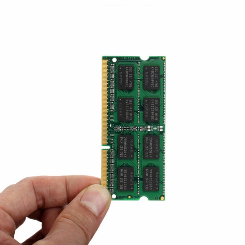 Samsung 2X 4 Go 2RX8 DDR3 1333 MHz PC3-10600S 204PIN SO-DIMM mémoire RAM CL9 #5S - Photo 4/4