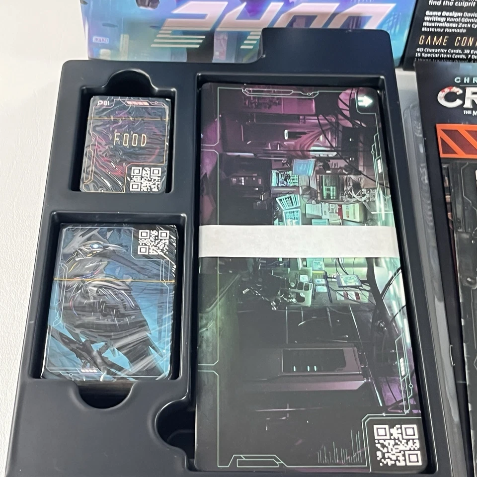 Open Box Chronicles of Crime: 2400 Millennium Series Lucky Duck Games Board Game - Image 2 of 2