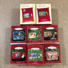 Hallmark KEEPSAKE Lunch Box Set Christmas Ornaments Assortment "YOU CHOOSE"